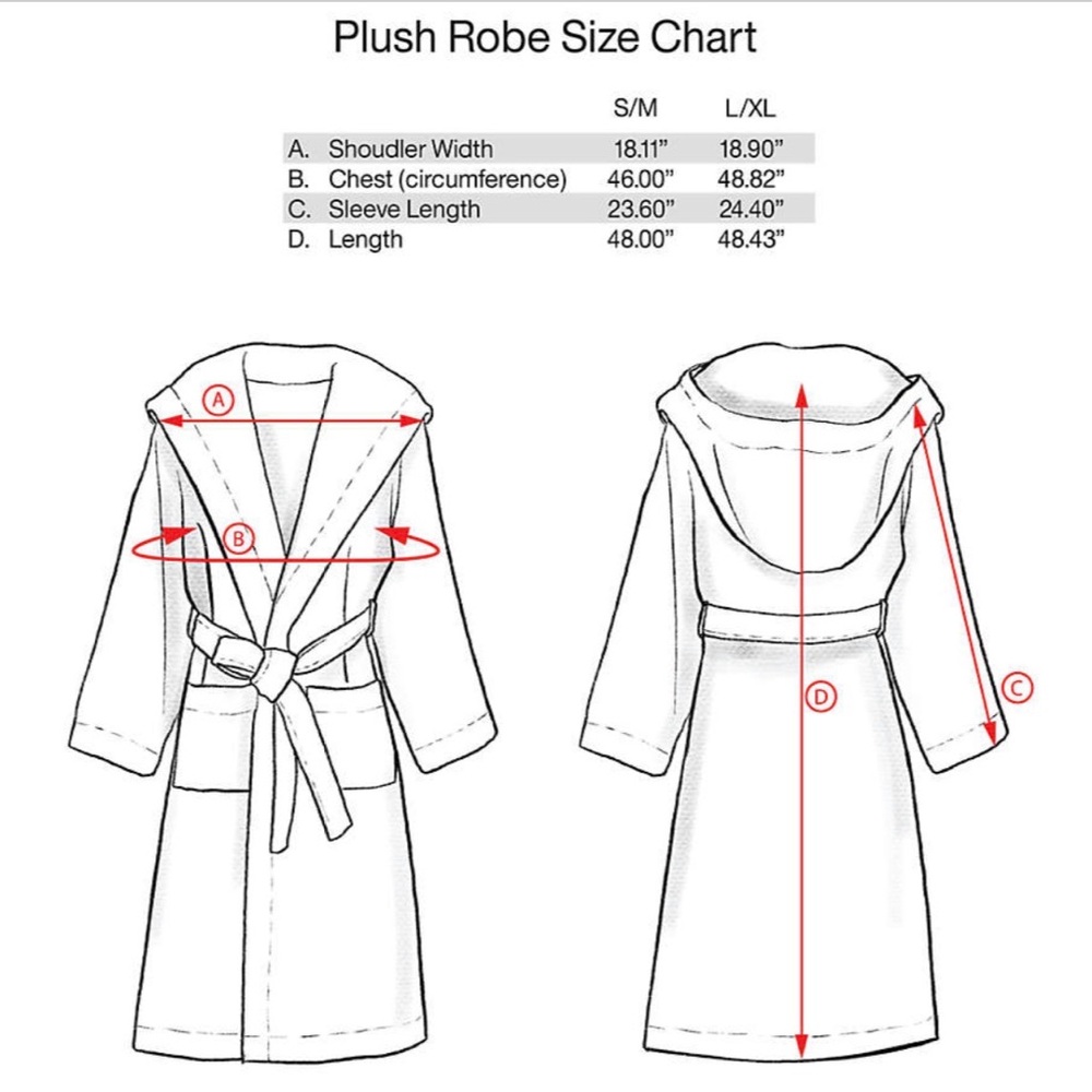 Crate&Barrel Cream Robe - Picture 2 of 9